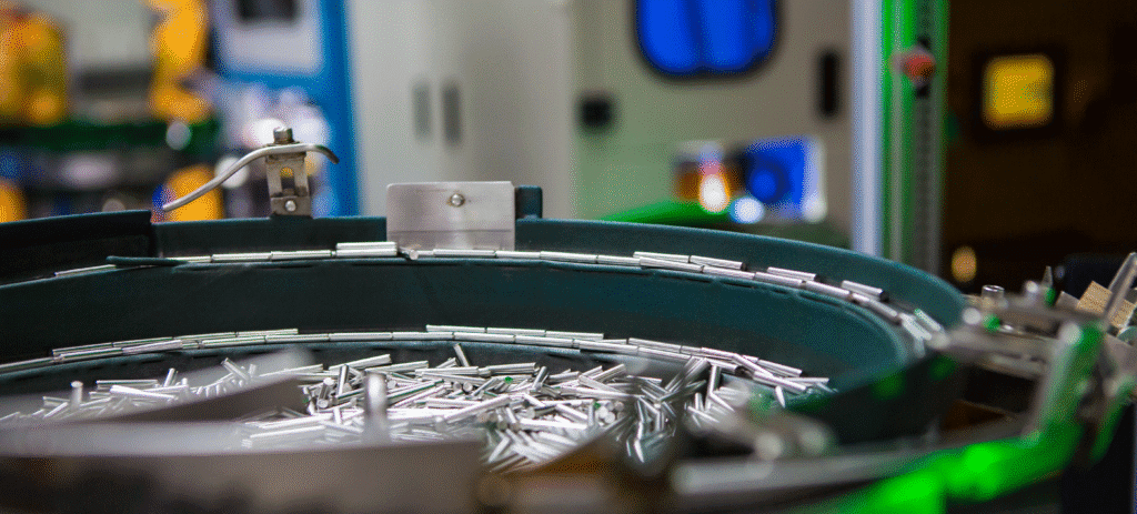 High volume CNC screw machining of precision metal parts on Swiss machines at Camco Precision Machining.
