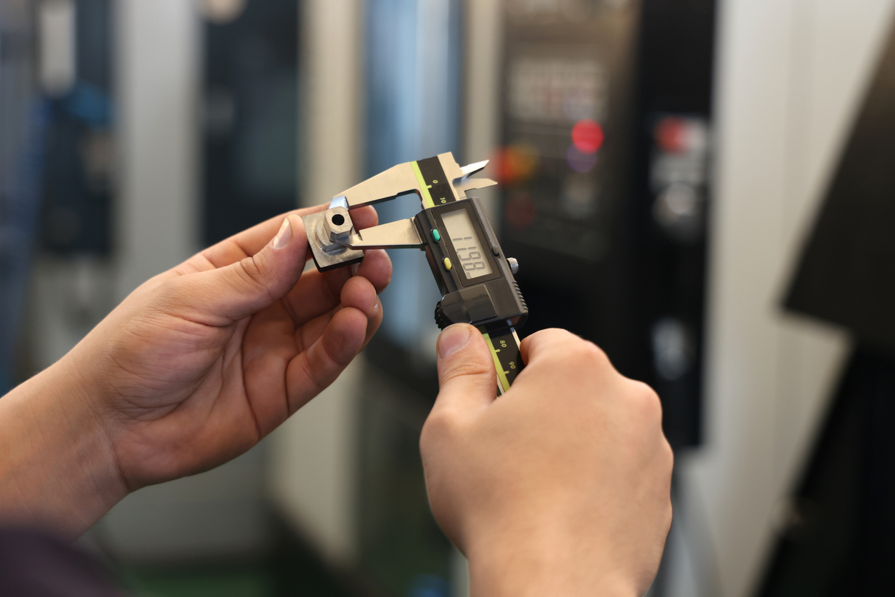 Precision CNC machining quality inspection at Camco